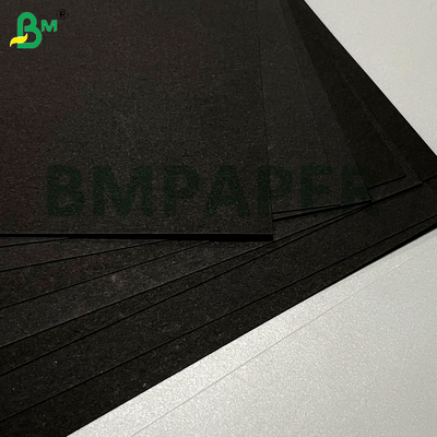 245gm 250gm Permukaan halus Kekuatan tinggi Tahan Lipat Kartu hitam Untuk kemasan hadiah Frame foto Mating