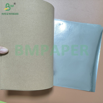 116gsm 145gsm Sliver Metallic Aluminized Kraft Paper Kertas kemasan makanan
