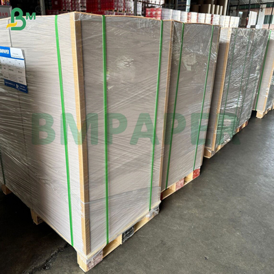 Daur ulang 70gm 85gm Sisi Tunggal Metallized Perak Kraft Paper Roll