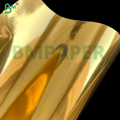 240gm Metallic Luminous Silver Gold Color Metallized Paper Untuk Kartu VIP Sertifikat Elektronik Kemasan