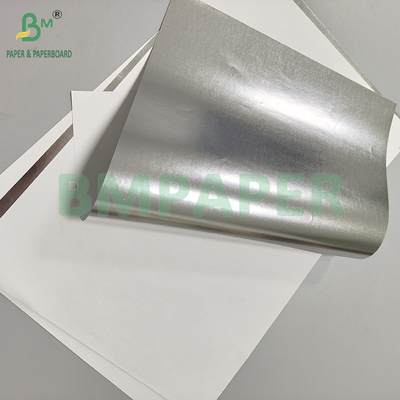 55gm 70gm Slip Paper Putih Kembali Kertas Logam Membungkus Rokok Dan Teh