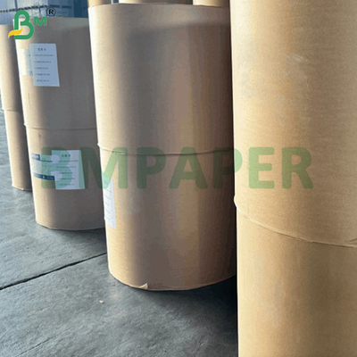 Gulungan Jumbo Kertas Pelapis Termal Bebas BPA 55gsm Alami / Putih Tinggi 790mm 860mm
