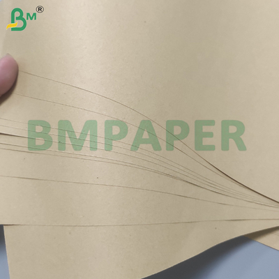 75gm 100% Pulp Kayu Kekuatan Tinggi Stretch Kraft Liner Paper Rolls