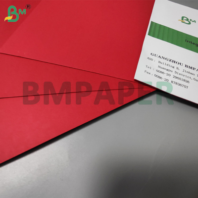 Karton Kaku Berwarna Hitam Merah 250gsm 300gsm Untuk Kotak Hadiah Kekakuan Tinggi