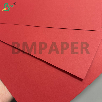 Kartu Merah Cemerlang Dua Sisi 120gsm - 400gsm Untuk Kemasan Kelas Atas