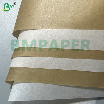 35g 38g  Brown Microwave Safe Air Fryers Greaseproof silicone parchment paper for Self-adhesive backing paper