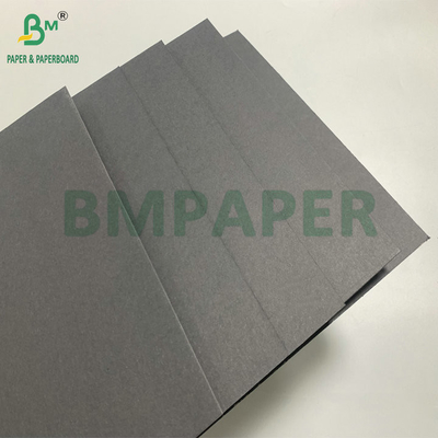 Bahan Karton Daur Ulang Papan Kertas Hitam Tahan Lembab 1.1mm 1.2mm