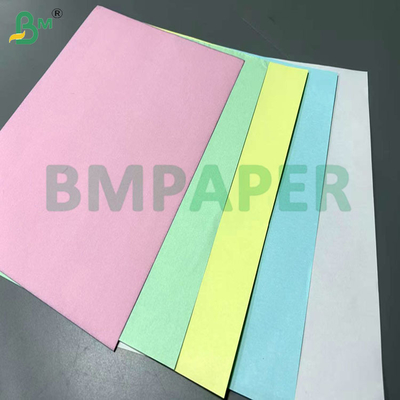 60gm 70gm 80gm Pink Green Carbonless Paper Untuk Penerimaan 61 x 86cm