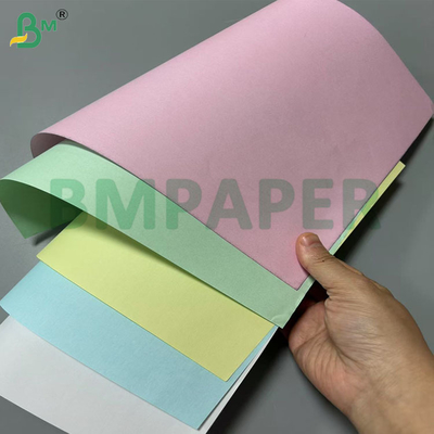 60gm 70gm 80gm Pink Green Carbonless Paper Untuk Penerimaan 61 x 86cm