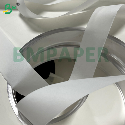 Percetakan Biodegradable Daur Ulang 28gsm White Food - Grade Straw Wrap Paper Untuk Kemasan Toothpick