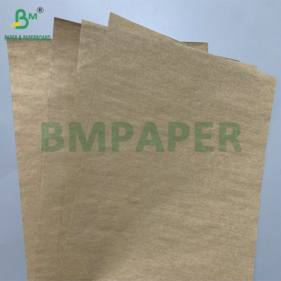 Kertas Coklat Biodegradable 70gsm 80gsm Kekuatan Basah Untuk Label Peta