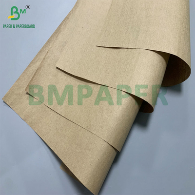 Kertas Coklat Biodegradable 70gsm 80gsm Kekuatan Basah Untuk Label Peta