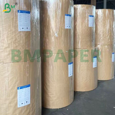 C1S 70GSM Gulung kertas berkilau berlapis satu sisi untuk label bir