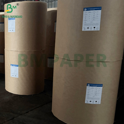 36GSM Excellent Moldw Resistance Brown Kraft Paper untuk Perpaduan Kaca