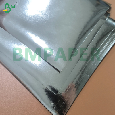 80gm 90gm Metallic Silver Beer Label Paper Untuk Botol Bir Dan Kaleng