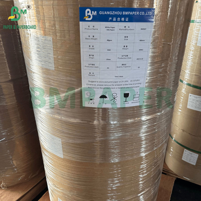 Kelas Makanan Single Side Wax Paper Moisture Proof 30g 35g untuk Bungkus Permen