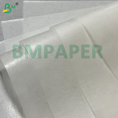 Kertas Pembungkus Makanan Non-Lengket Fleksibel 40gsm untuk Piknik Bento Liner Semi-Transparan Dilapisi Lilin