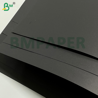 80gm Pulp Kayu Sisi Ganda Hitam DIY Luxury Packaging Kraft Paper