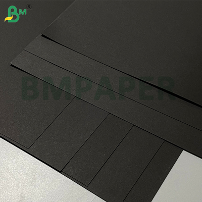 80gm Pulp Kayu Sisi Ganda Hitam DIY Luxury Packaging Kraft Paper