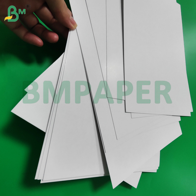 Papan Putih 290gsm 300gsm Tengah Hitam Untuk Kartu Remi 70 x 95cm C2S Coated