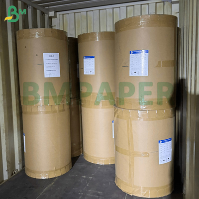 Kertas putih yang dapat disegel panas untuk botol tutup gasket roll material