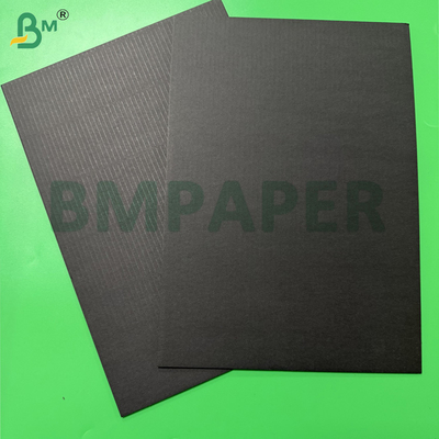 Papan E Flute Hitam Premium 440gsm Kedua Sisi Finishing Matte Tidak Dilapisi