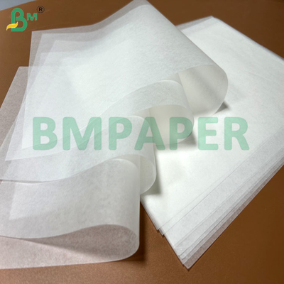 Kertas Lilin Foodgrade Putih 30gsm 40gsm Untuk Pembungkus Hamburger 30 x 40cm