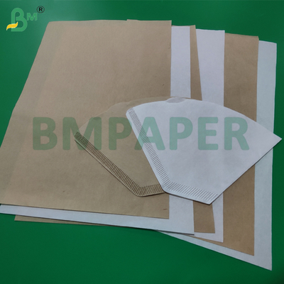 50gm 54gm Putih Brown Crepe Kopi Filter Paper Untuk Tas Teh - Ramah Lingkungan