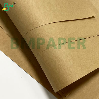 Kertas Kraft Cokelat yang Sangat Mengembang 80gsm-100gsm Untuk Kantong Kemasan Makanan