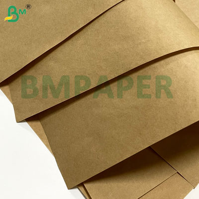 Kertas Kraft Cokelat yang Sangat Mengembang 80gsm-100gsm Untuk Kantong Kemasan Makanan