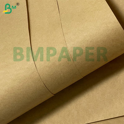 Kertas Kraft Cokelat yang Sangat Mengembang 80gsm-100gsm Untuk Kantong Kemasan Makanan