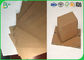 Kinerja Bagus 0.6mm 0.8mm 0.9mm Brown Color Solid Board Sheets Untuk Kemasan