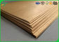 100% Dapat Didaur Ulang 450g 500g Brown Solid Board Sheets Untuk Kotak Pencetakan