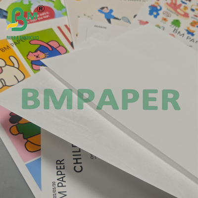 Kertas Printable Tahan Lembab Putih 55g 1056D untuk Label & Tag