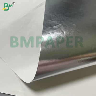 70gm High Strength Printable Food Grade Silver Aluminium Paper Untuk Pengemasan Kue Hamburger