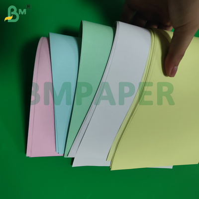 Kertas Salinan Karbon Bebas NCR CB CFB CF 75g 80g 8 1/2 X 11 inci Gambar Hitam