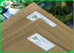 FSC Bersertifikat 250gsm - 850gsm High Grade Impor Paper Solid Board, Brown Kraft Paper
