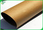 Kekuatan Cincin Tinggi Dan Air Mata 350gsm Kraft Liner Paper Untuk Paket Industri