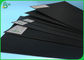 200g 250g Dilapisi Papan Binding Buku Kekakuan Tinggi / Karton Hitam Dalam Lembar