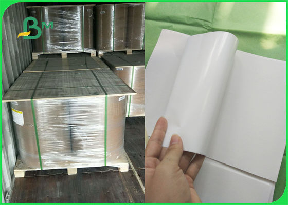 Satu Sisi Glossy Coated Paper 80 GSM Labels Untuk Kemasan Fleksibel