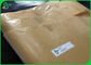 FDA One Side PE Coated Food Grade Paper Roll / 120g 90g 50g Kertas Kraft Untuk Paket Makanan