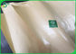100% Biodegradable 40gsm 50gsm 60gsm PE Coated Food Grade Paper Roll Untuk Pembungkus Makanan