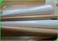 31 - 98 Inches Food Grade Paper Roll / Minyak Bukti Coklat Atau Putih PE Dilapisi Kraft Paper Untuk Kemasan
