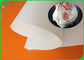 Minyak Tahan 30gsm 35gsm 40gsm Satu Sisi Dilapisi Mengkilap Putih Food Grade Hamburger Paper Roll Untuk Burger Paket
