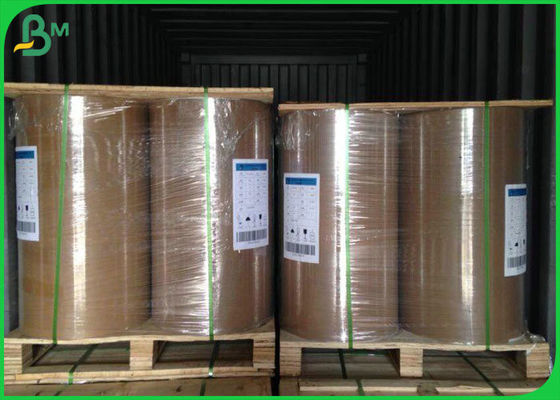 FSC Disetujui 70 * 100cm Couche Paper 120gsm C2S Coated Paper Untuk Pencetakan