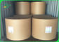 PE Coated Brown Kertas Kraft Waterproof 50 - 500gsm Untuk Kotak Takeaway