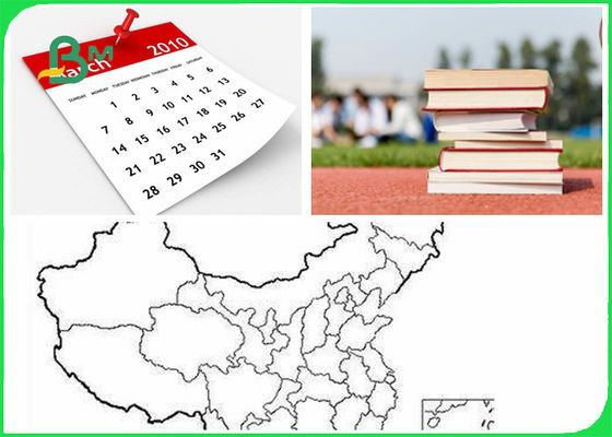 Penyerapan Tinta Yang Baik Ukuran Kertas Offset Bersertifikat FSC Disesuaikan Untuk Berbagai Buku