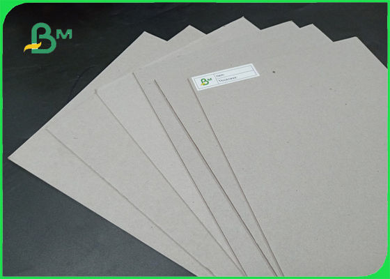 100% Daur Ulang Pulp FSC Disetujui 2.5mm Grey Chipboard Untuk Kotak Hadiah