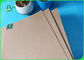 Tahan Air Mata Dan Kekakuan Baik 126g - 450g Brown Kraft Paper In Roll