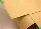 SGS Disetujui 70GSM 80GSM Brown Kraft Liner Paper Untuk Membuat Tas Belanja